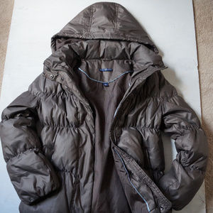 Gap Puffer Down Coat Jacket with Hood